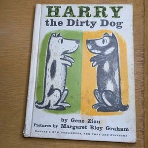 𝅺HARRY The Dirty Dog 1956 Children's Book By Gene Zion And Margaret Bloy Graham